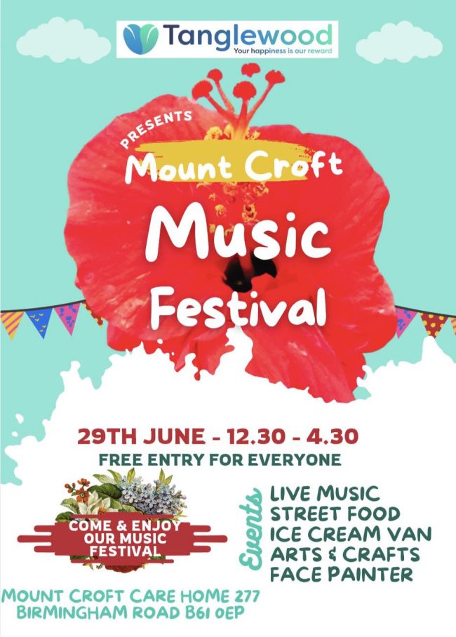 Mount Croft Music Festival | Free Summer Event in Bromsgrove