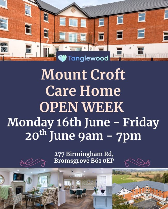 Mount Croft Care Home Open Week | 16th–20th June 2025